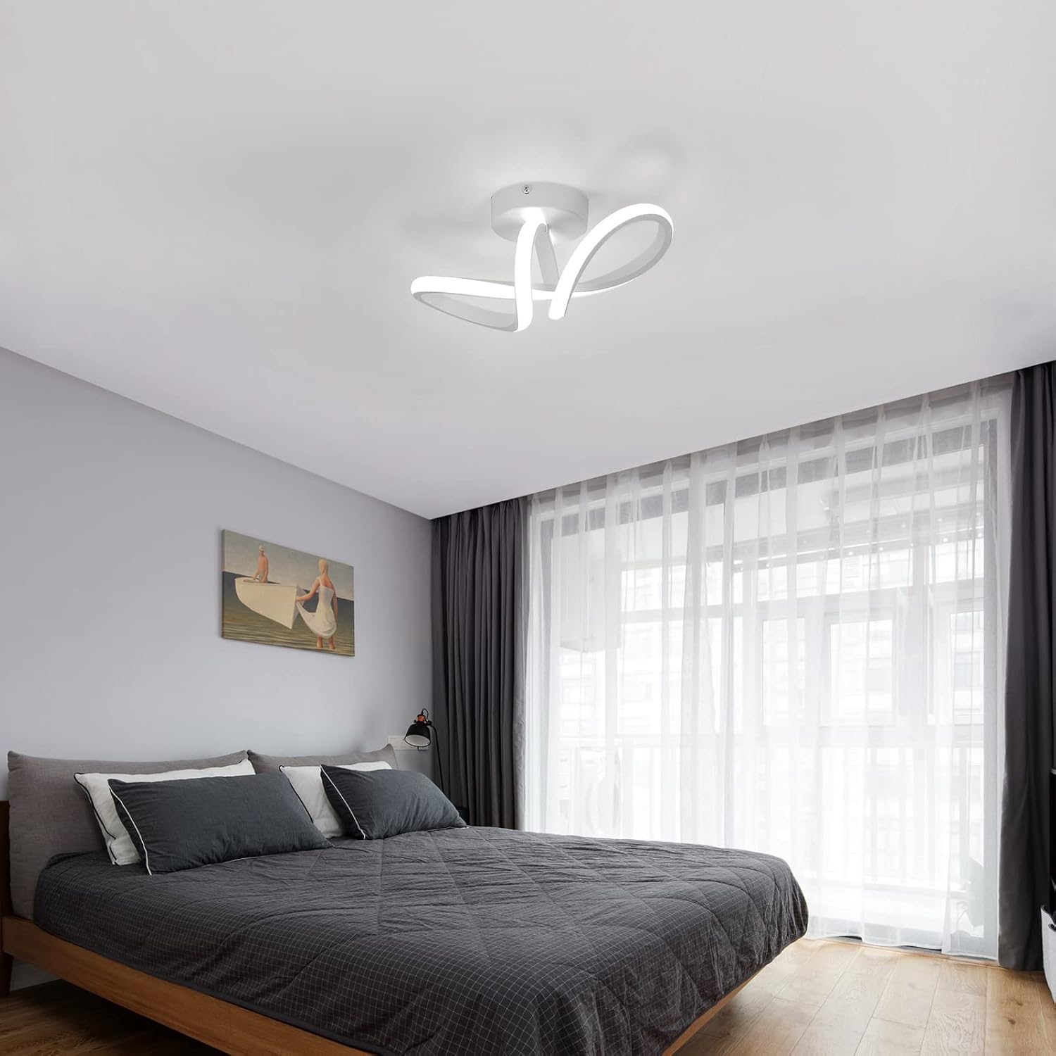 Infinity – Applique LED Design dalla Forma Fluida