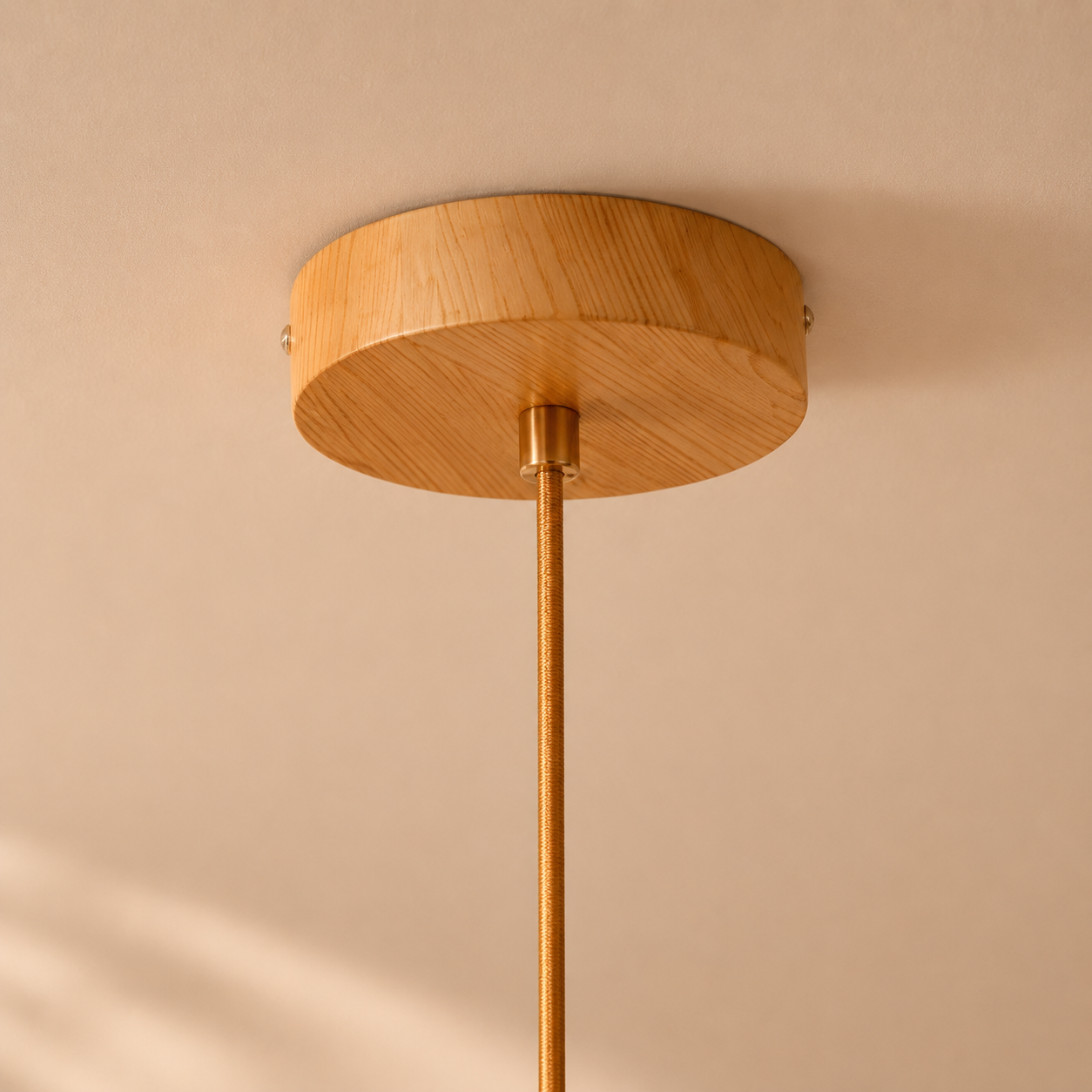 Akari – Lampada a Sospensione Design Japandi in Corda Naturale