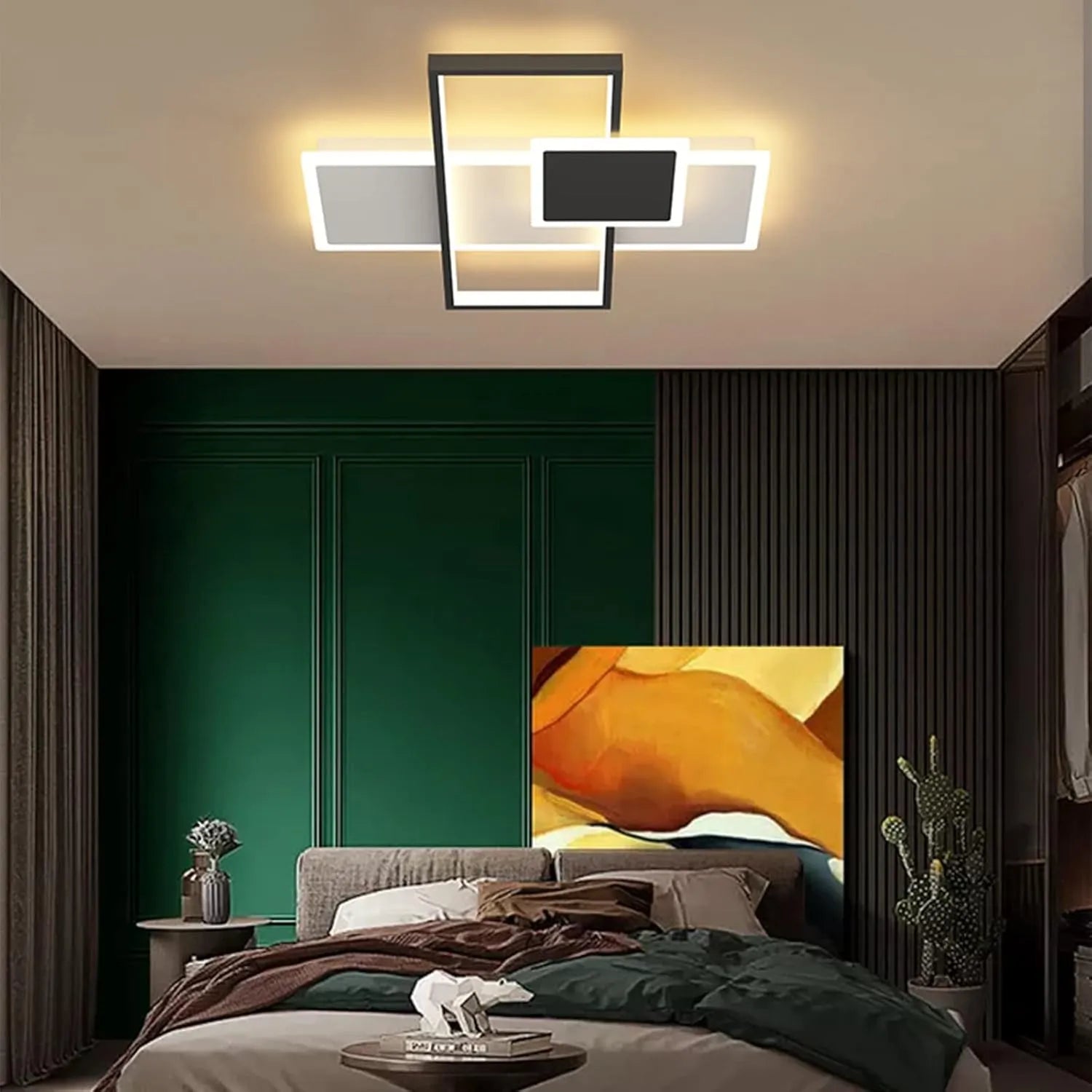 Axis – Plafoniera LED Geometrica con CCT 3 Switch