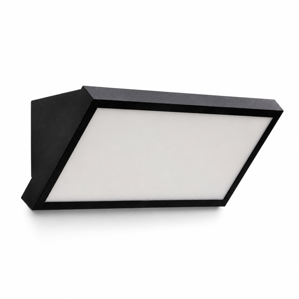 Applique Design LED Inclinata IP65 Bianco