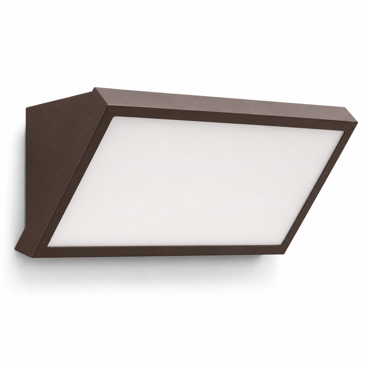 Applique Design LED Inclinata IP65 Bianco
