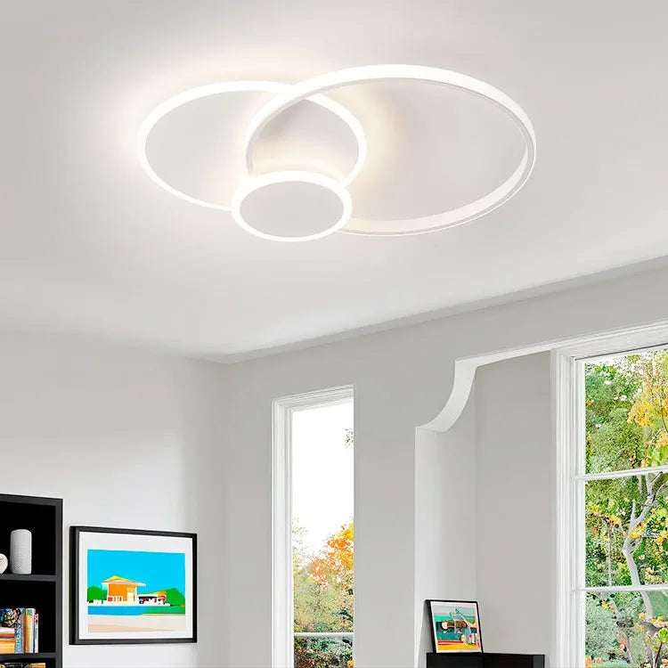 Cosmica – Plafoniera LED Design a Cerchi con CCT Switch