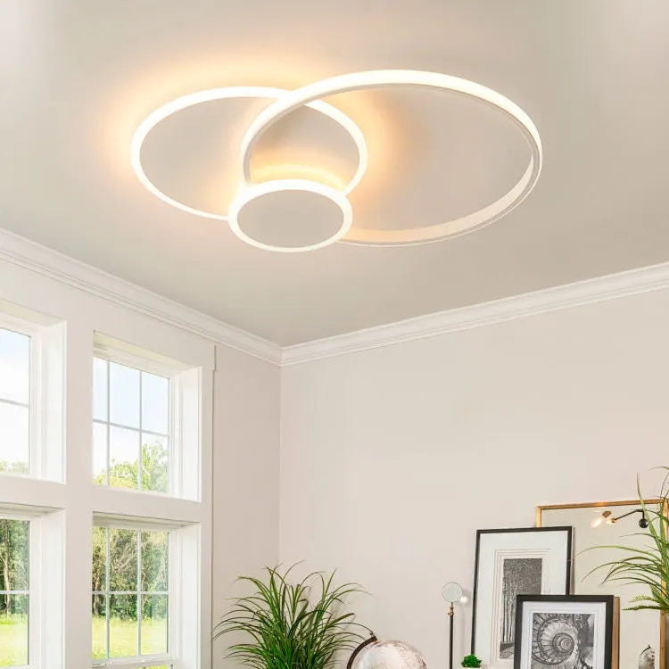 Cosmica – Plafoniera LED Design a Cerchi con CCT Switch