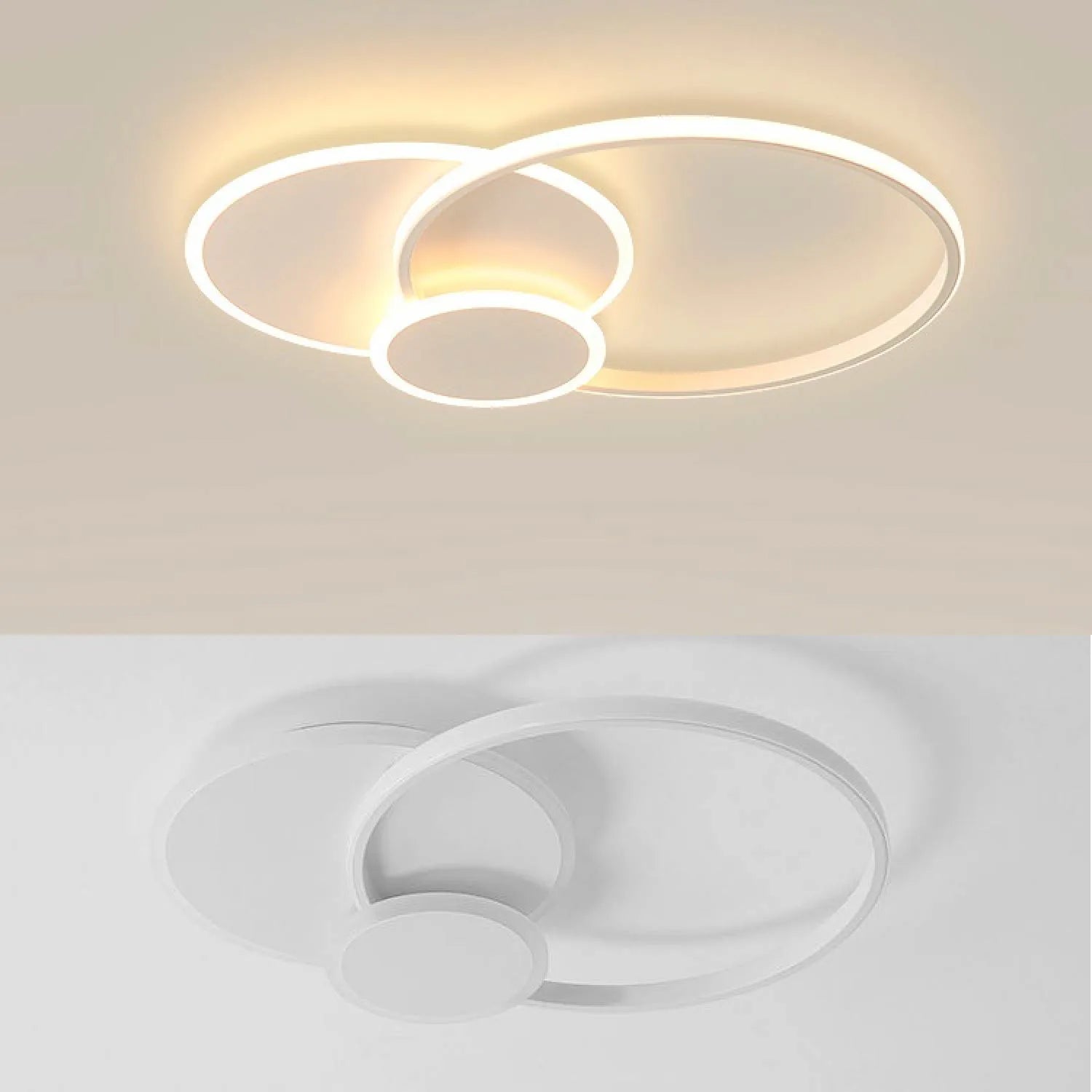 Cosmica – Plafoniera LED Design a Cerchi con CCT Switch
