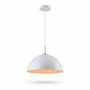 Domea – Lampadario a Sospensione Design con Paralume in Metallo