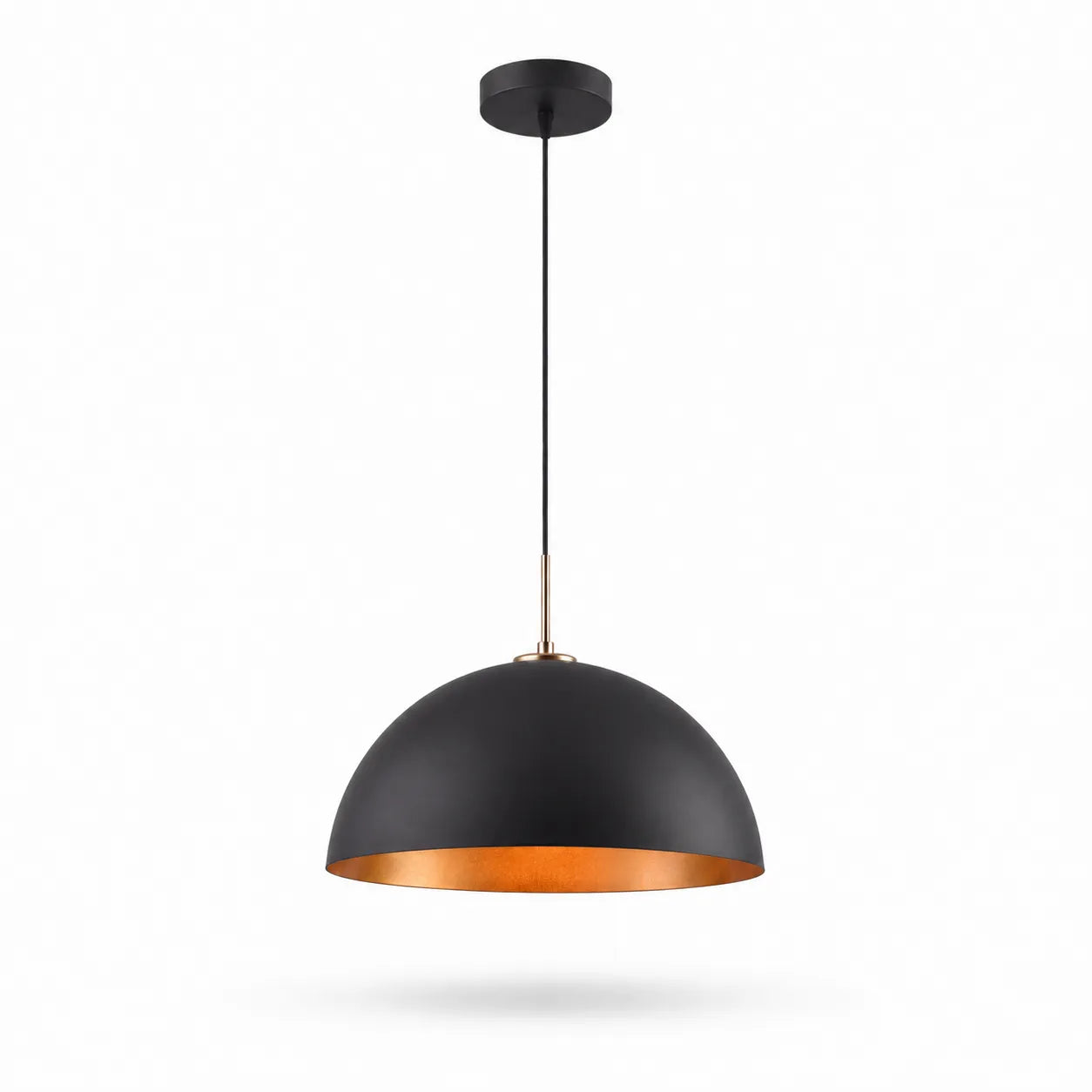 Domea – Lampadario a Sospensione Design con Paralume in Metallo