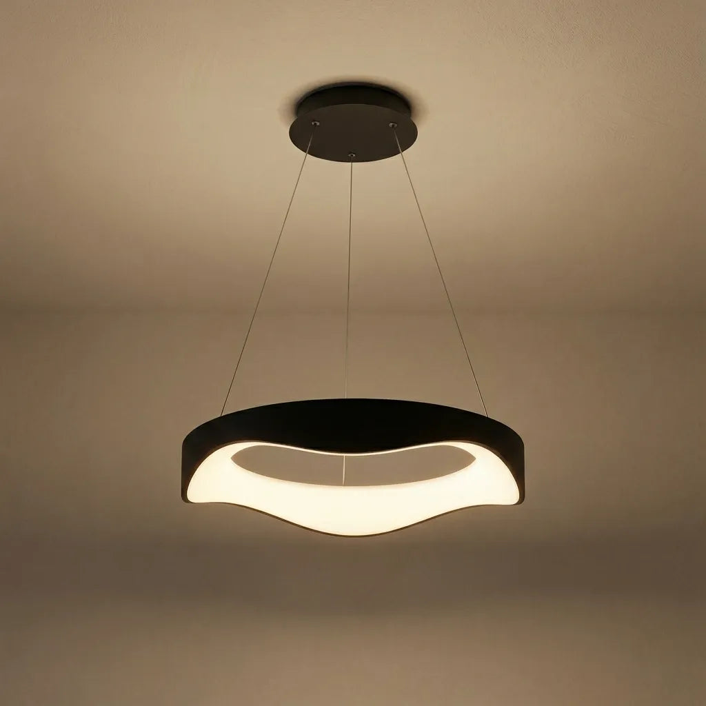 Ellisse – Lampadario LED Design con Telecomando e CCT Switch
