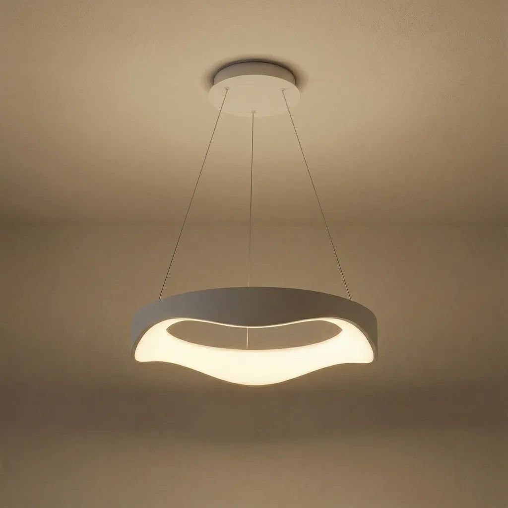 Ellisse – Lampadario LED Design con Telecomando e CCT Switch