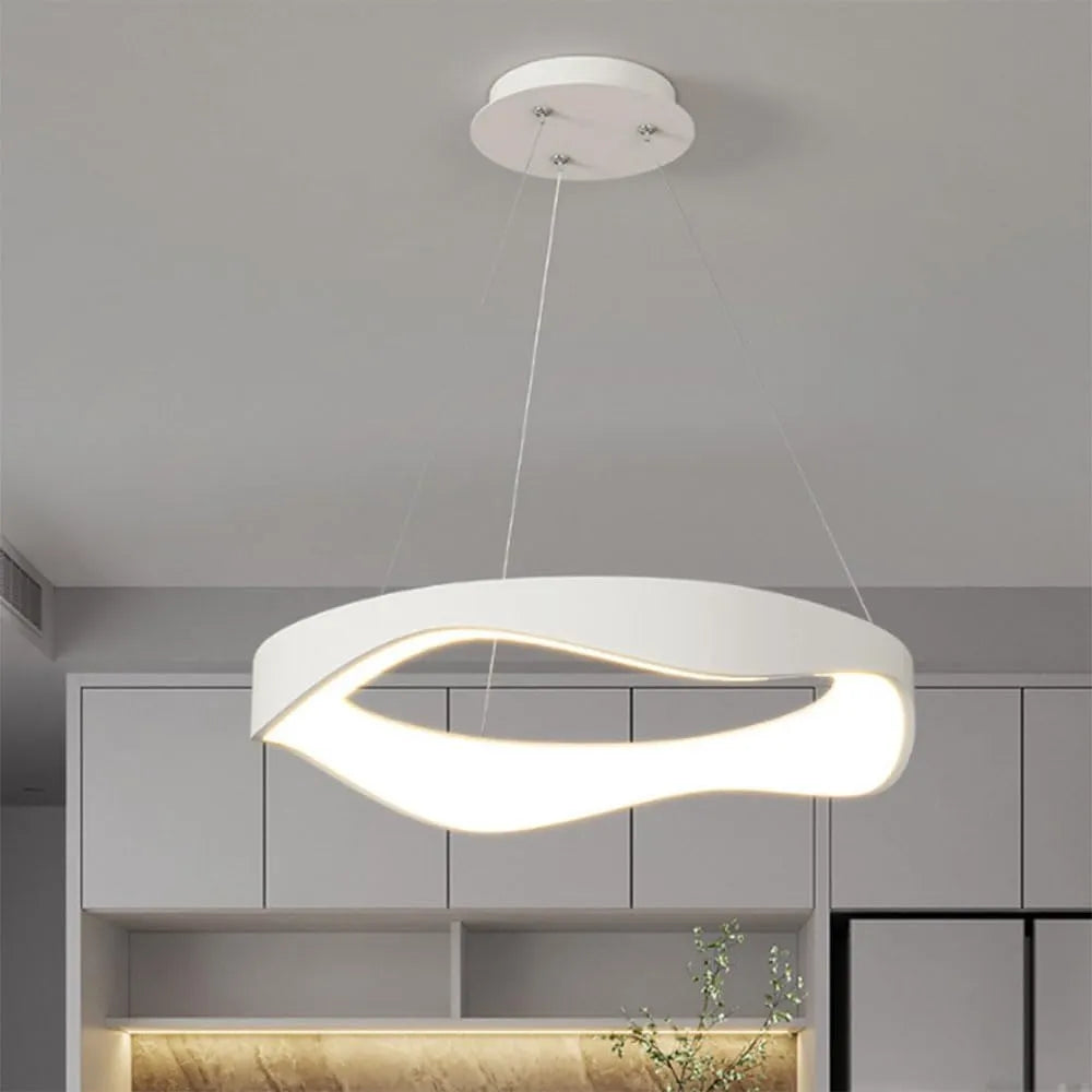 Ellisse – Lampadario LED Design con Telecomando e CCT Switch