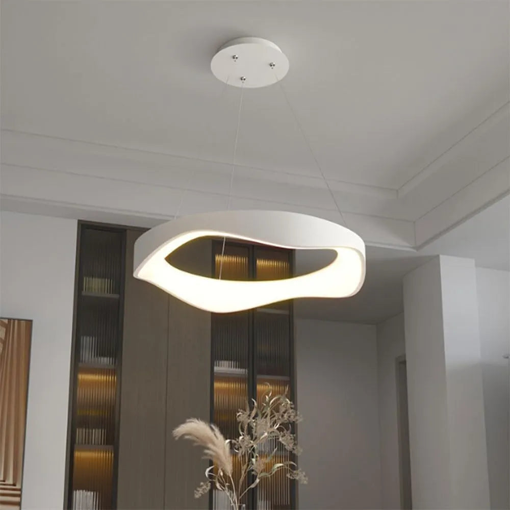 Ellisse – Lampadario LED Design con Telecomando e CCT Switch
