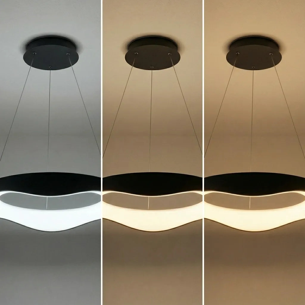 Ellisse – Lampadario LED Design con Telecomando e CCT Switch
