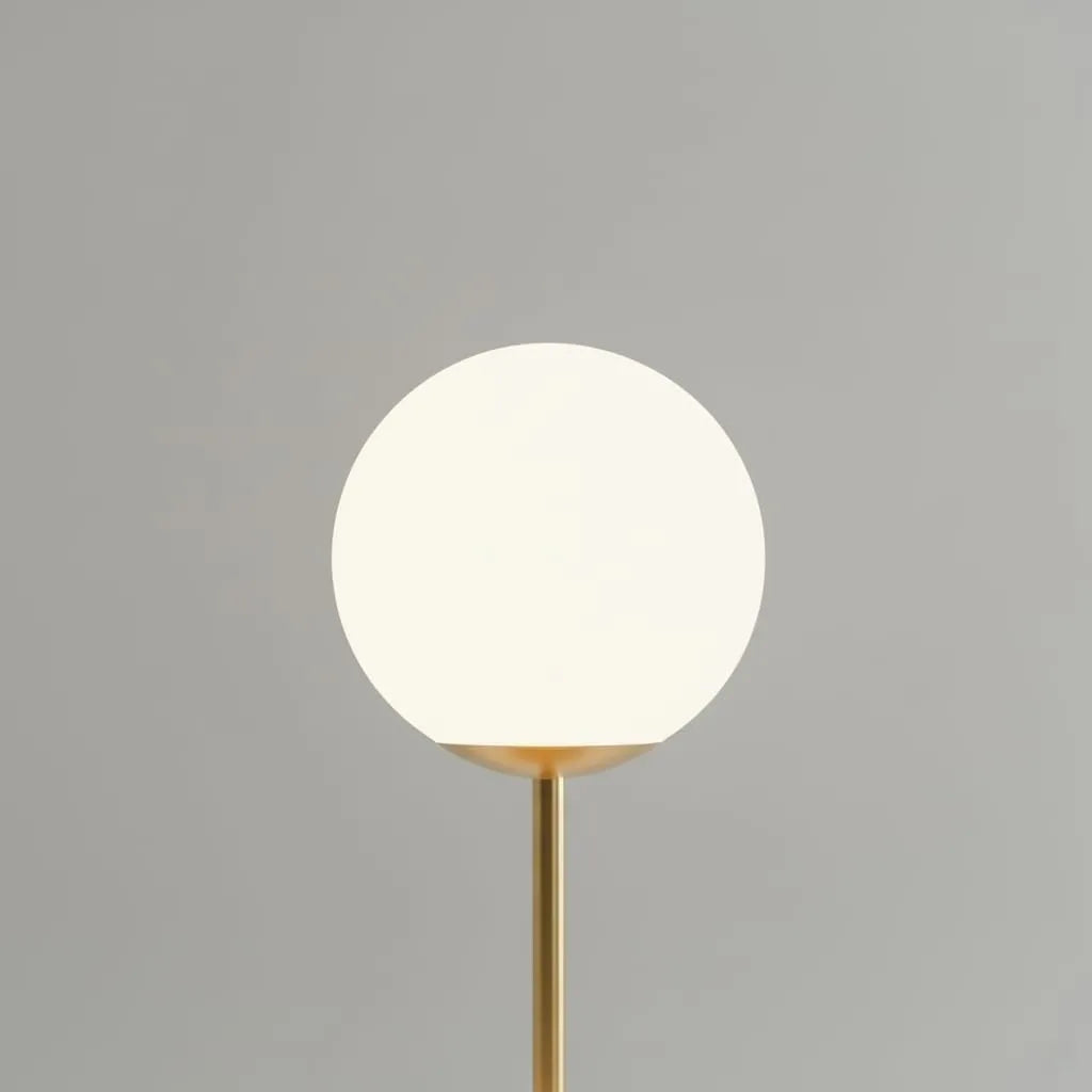 Lyra – Lampada da Tavolo a Globo in Vetro Opaco