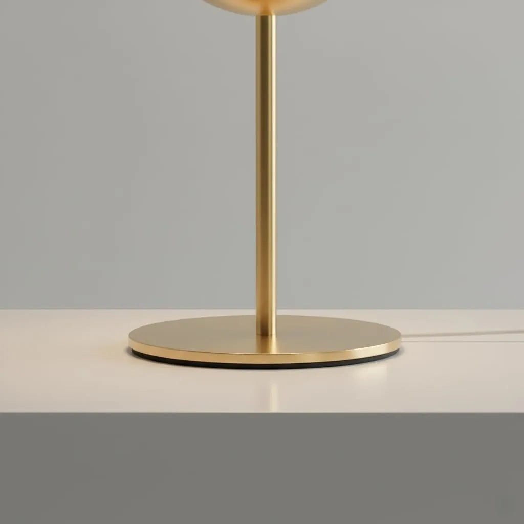 Lyra – Lampada da Tavolo a Globo in Vetro Opaco