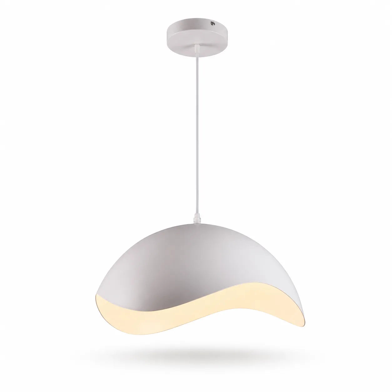 Nami – Lampadario a Sospensione Design Ondulato con Attacco E27