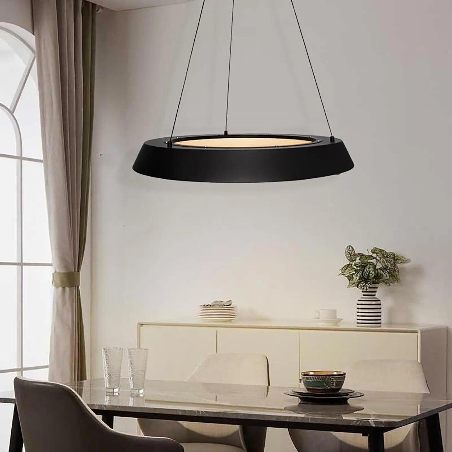 Orbit – Lampadario LED Design con Telecomando e CCT Switch