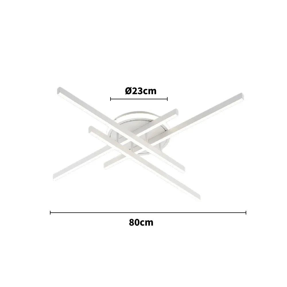 Intersect – Plafoniera LED Geometrica con CCT 3-Switch