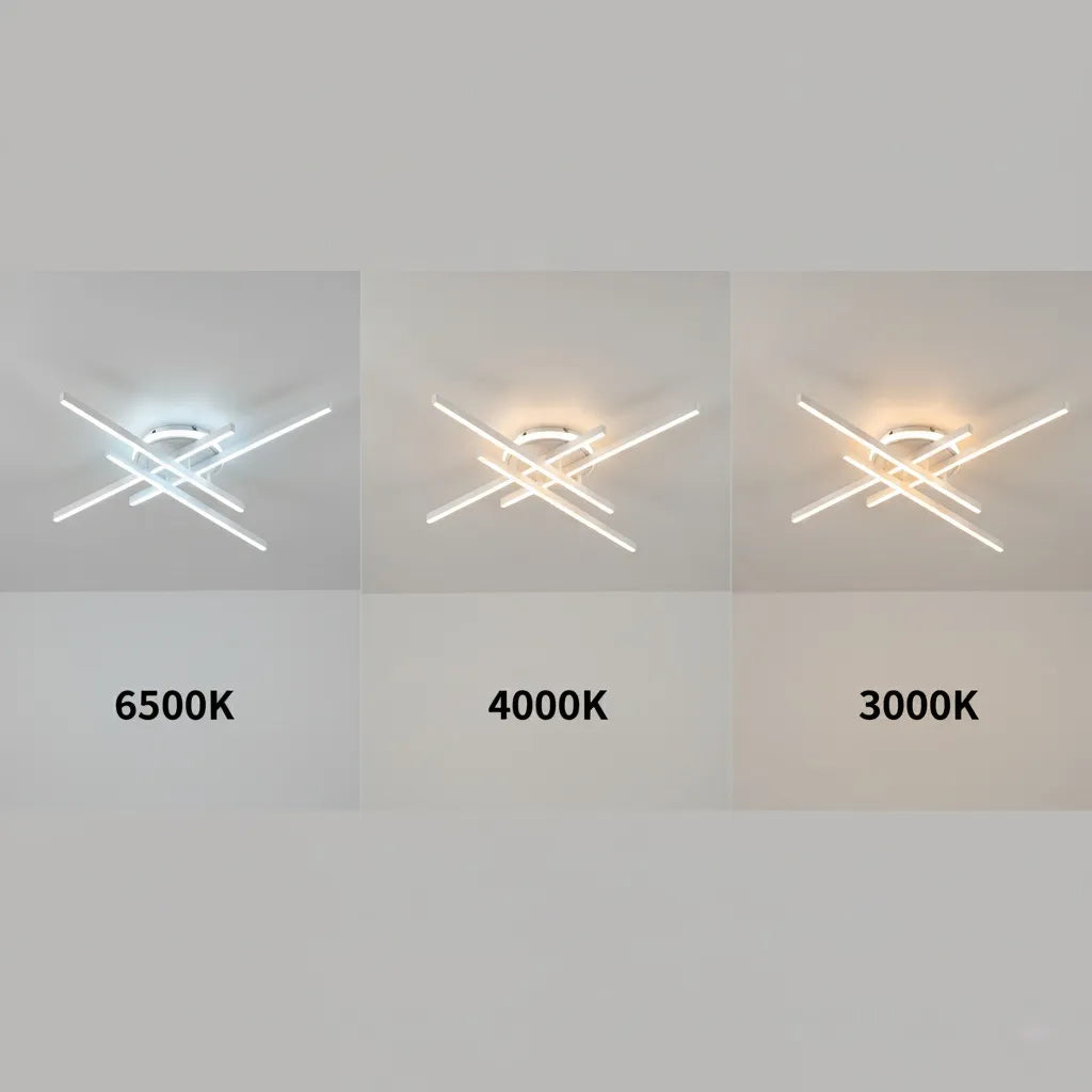 Intersect – Plafoniera LED Geometrica con CCT 3-Switch
