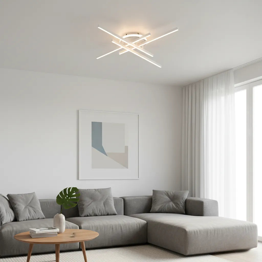 Intersect – Plafoniera LED Geometrica con CCT 3-Switch