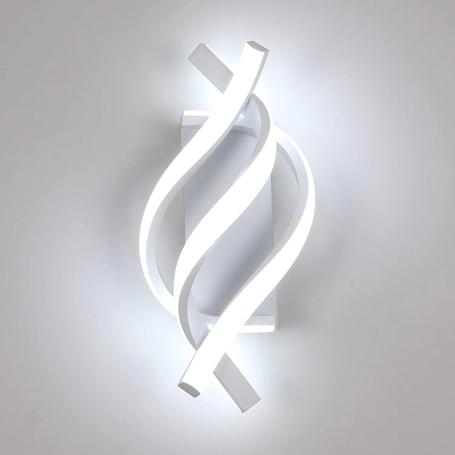 Spiralux – Applique LED Design a Linee Intrecciate con CCT Switch